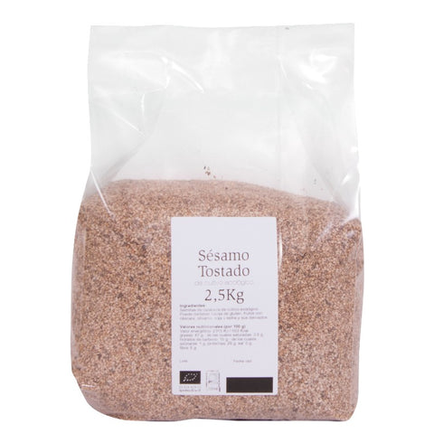 Comprar online SESAMO TOSTADO BIO 2,5 kg de SOLNATURAL. Imagen 1