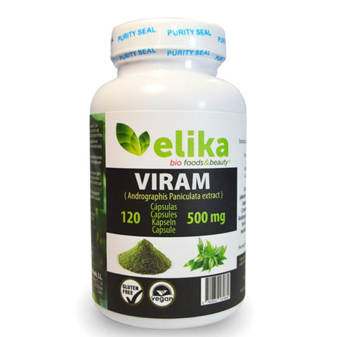 Comprar online VIRAM 500 mg 120 Caps de ELIKAFOODS. Imagen 1