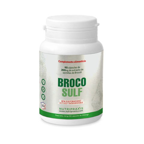 Comprar online BROCO SULF 90 Cap de NUTRIPRAXIS. Imagen 1