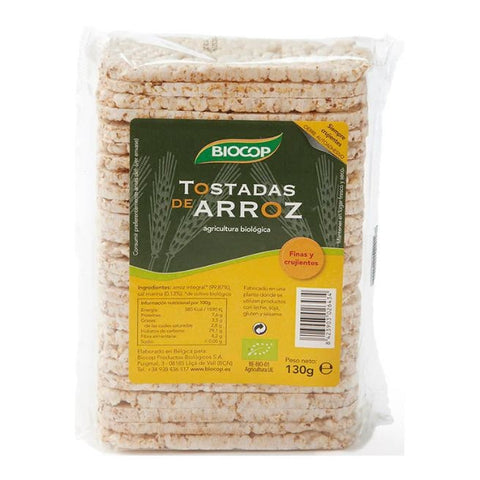 Comprar online TOSTADAS ARROZ BIOCOP 130 G de BIOCOP. Imagen 1