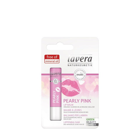 Comprar online BALSAMO LABIAL PEARLY PINK 4,5gr de LAVERA. Imagen 1