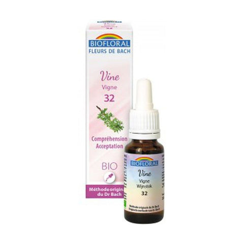 Comprar online FLORES DE BACH 32 VINE VID BIO 20 ML de BIOFLORAL. Imagen 1