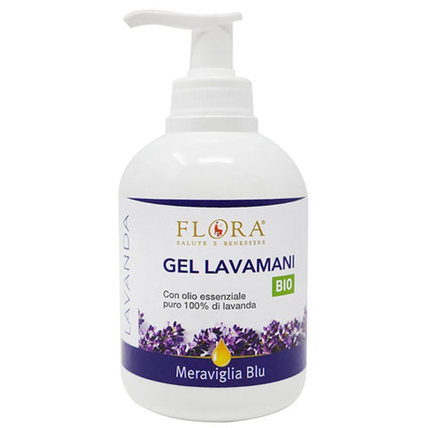 Comprar online GEL LAVAMANOS DESINFECTANTE LAVANDA 250 ml de FLORA COSMETICA BIO. Imagen 1