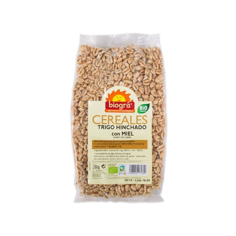 Comprar online TRIGO HINCHADO CON MIEL 150G BIOGRA BIO de BIOGRÁ (SORRIBAS). Imagen 1