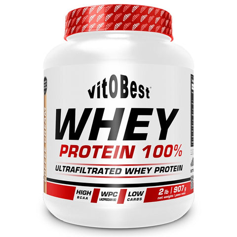 Comprar online WHEY PROTEIN 100% 2LB NEUTRO de VIT.O.BEST. Imagen 1