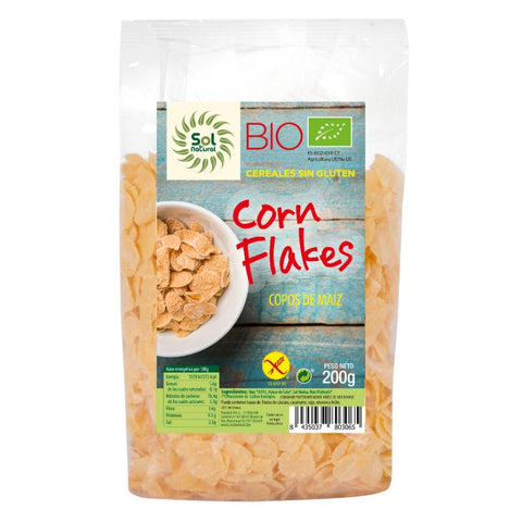 Comprar online CORN FLAKES SIN GLUTEN BIO 200 g de SOLNATURAL. Imagen 1