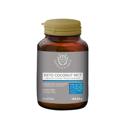 Comprar online KETO COCONUT MCT 90 CAP - SOFT GEL de GIANLUCA MECH. Imagen 1