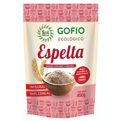 Comprar online GOFIO DE ESPELTA INTEGRAL BIO 400 g de SOLNATURAL. Imagen 1