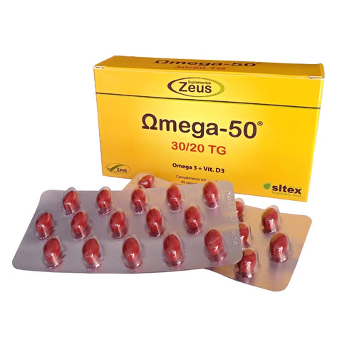 Comprar online OMEGA-50 30/20 TG 60 CAPS de ZEUS. Imagen 1