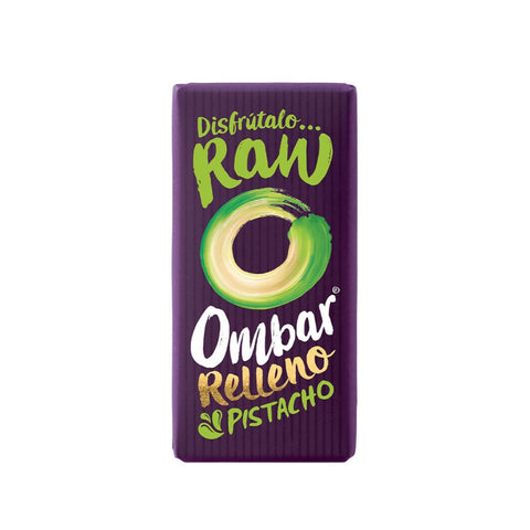 Comprar online OMBAR CHOCOLATE RELLENO DE PISTACHO BIO 35 G de OMBAR. Imagen 1