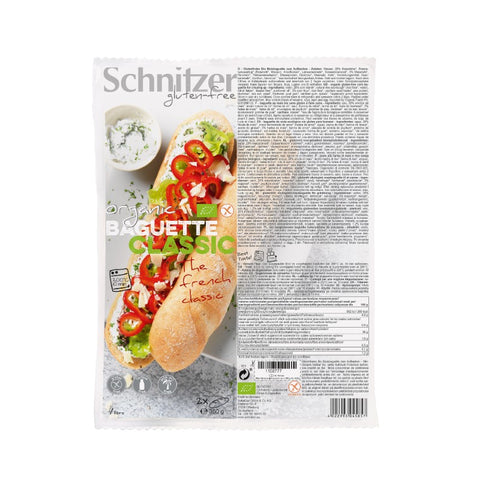 Comprar online PAN BAGUETTE CLASICO S/G SCHNITZER 360 G de SCHNITZER. Imagen 1