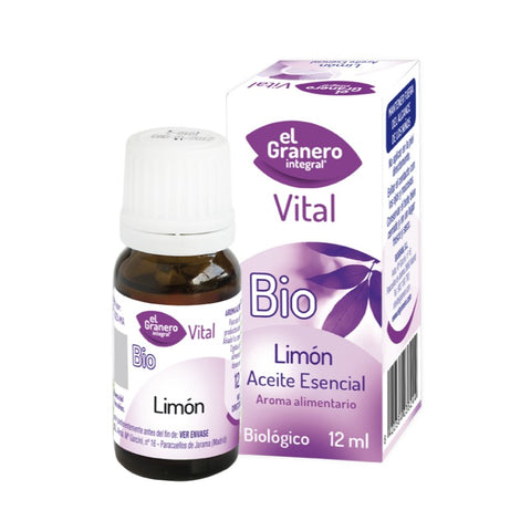 Comprar online ACEITE ESENCIAL DE LIMON BIO 12 ml de EL GRANERO INTEGRAL. Imagen 1