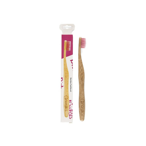 Comprar online CEPILLO DENTAL BAMBU - ROSA de NORDICS. Imagen 1