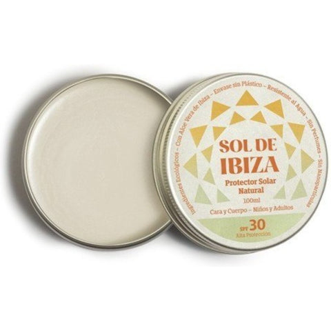 Comprar online CREMA SOLAR SPF30 BIO TARRO DE 100 ml de SOLDEIBIZA. Imagen 1
