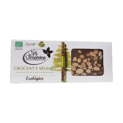 Comprar online TURRON ECO S/A VEGANO BLANDO 190 gr de CAMPESINA. Imagen 1