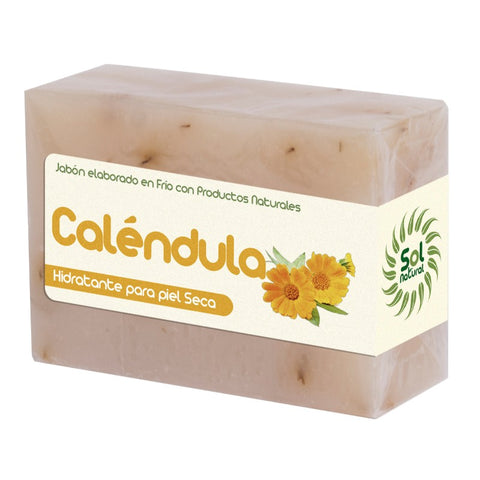Comprar online JABON NATURAL DE CALENDULA 100 g de SOLNATURAL. Imagen 1