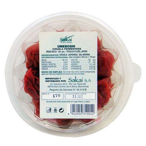 Comprar online UMEBOSHI 180 gr de SAKAI. Imagen 1