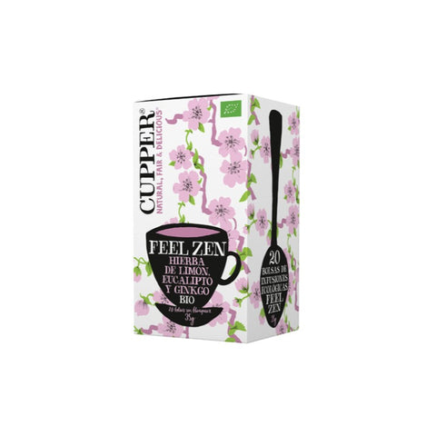 Comprar online INFUSION FEEL ZEN BIO 20 Bolsas de CUPPER. Imagen 1