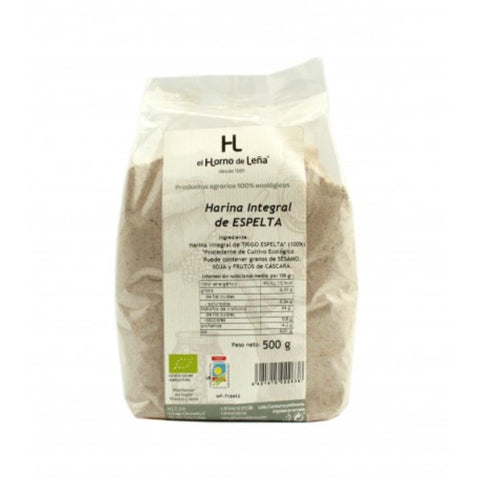 Comprar online HARINA INTEGRAL DE ESPELTA ECO 1 Kg de HORNO DE LEÑA. Imagen 1