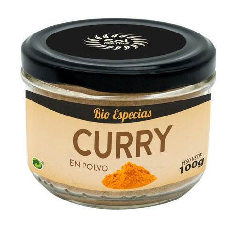Comprar online CURRY EN POLVO BIO 100 g de SOLNATURAL. Imagen 1