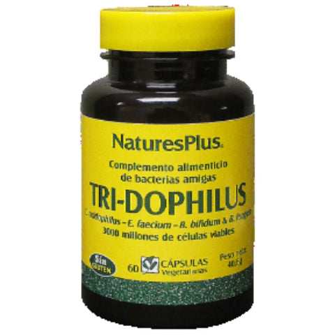 Comprar online TRI DOPHILUS 60 Caps de NATURES PLUS. Imagen 1