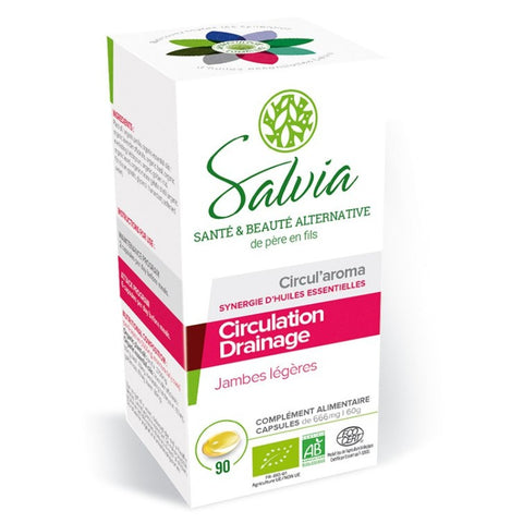 Comprar online CIRCUL'AROMA CIRCULACION Y DRENAJE 90 Cap de SALVIA. Imagen 1