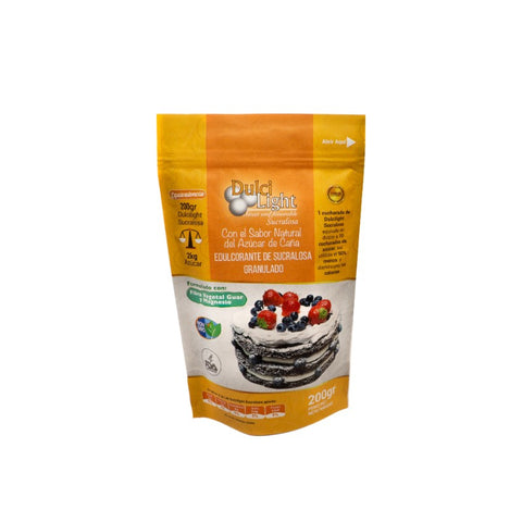 Comprar online DULCILIGHT DOYPACK 200 GRS BLANCO GRANULADO de DULCILIGHT. Imagen 1