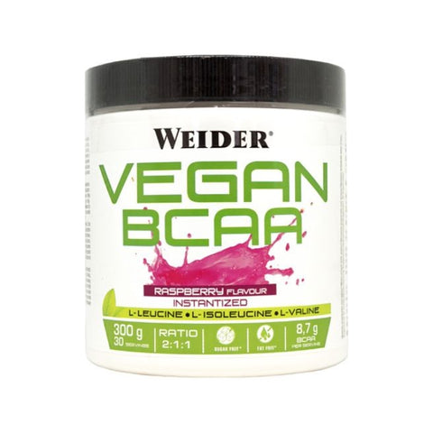 Comprar online VEGAN BCAA 2:1:1 FRAMBUESA 300 G de WEIDER. Imagen 1