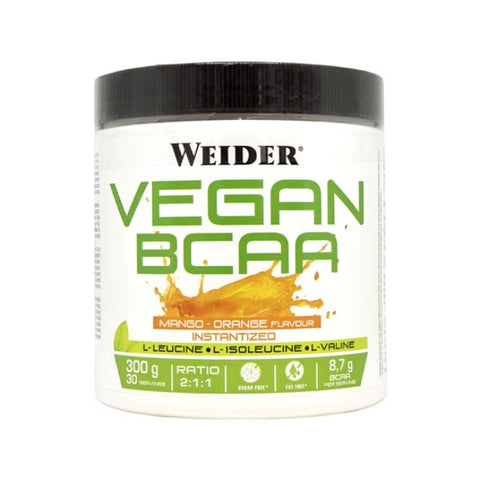 Comprar online VEGAN BCAA 2:1:1MANGO-NARANJA 300 G de WEIDER. Imagen 1