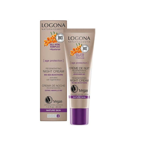 Comprar online CREMA NOCHE AGE PROTECTION 30ml de LOGONA. Imagen 1