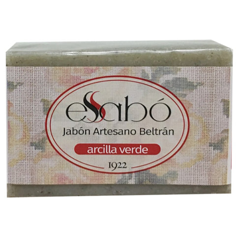 Comprar online JABON ARTESANO ARCILLA VERDE ESTUCHE 6 Uds/100 gr de ESSABO ARTESANO. Imagen 1
