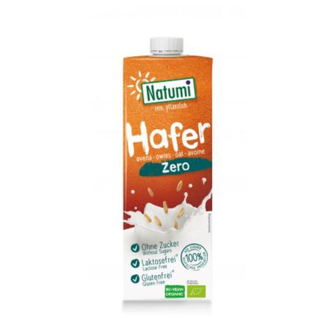 Comprar online BEBIDA DE AVENA ZERO 1 LITRO BIO de NATUMI. Imagen 1