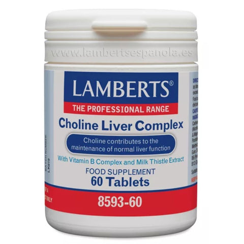 Comprar online CHOLINE LIVER COMPLEX 60 Tab de LAMBERTS. Imagen 1
