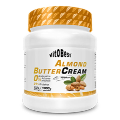 Comprar online CREAM ALMOND BUTTER 1 Kg de VIT.O.BEST. Imagen 1