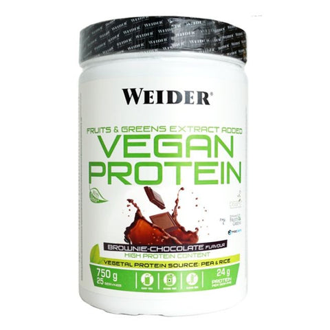 Comprar online VEGAN PROTEIN CHOCOLATE SIN SOJA 750 G de WEIDER. Imagen 1