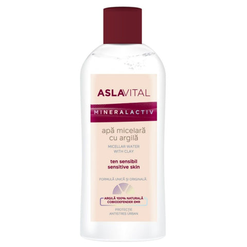 Comprar online AGUA MICELAR CON ARCILLA 150 ml de ASLAVITAL MINERAL ACTIV. Imagen 1