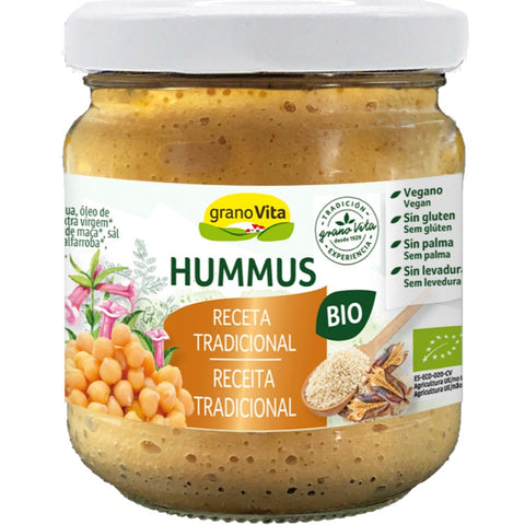 Comprar online HUMMUS TRADICIONAL BIO 175 gr de GRANOVITA. Imagen 1