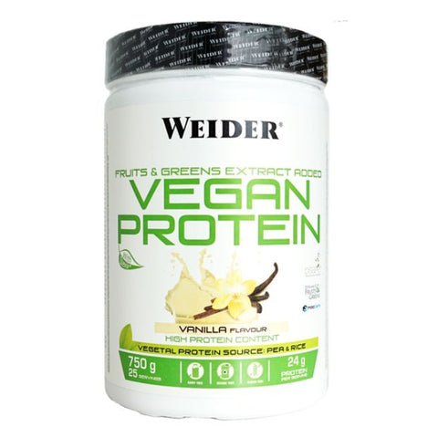 Comprar online VEGAN PROTEIN VAINILLA SIN SOJA 750 G de WEIDER. Imagen 1