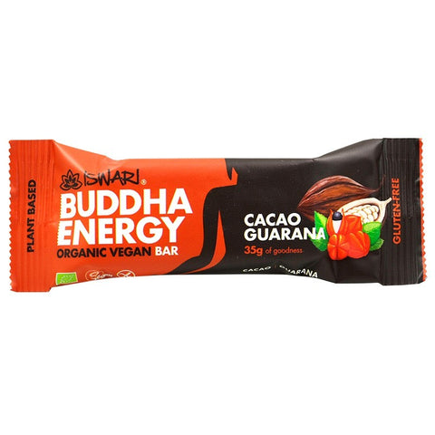 Comprar online BUDDHA ENERGY CACAO-GUARANA 35 gr de ISWARI. Imagen 1
