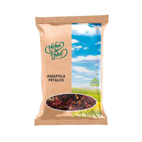 Comprar online AMAPOLA PETALOS TRADICIONAL 20 gr de HERBES DEL MOLI. Imagen 1