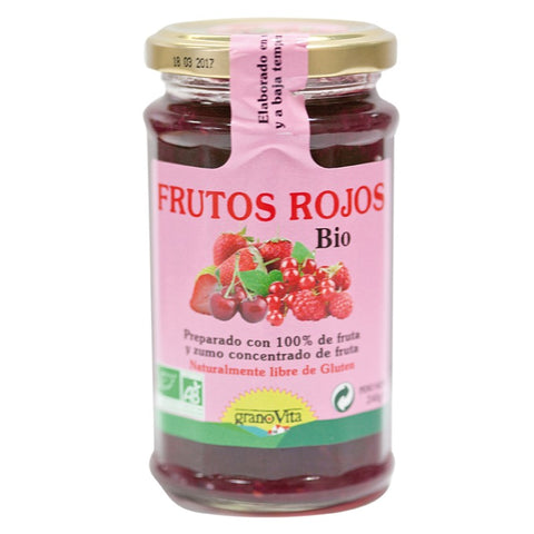Comprar online MERMELADA DE FRUTOS ROJOS BIO 240 gr de GRANOVITA. Imagen 1