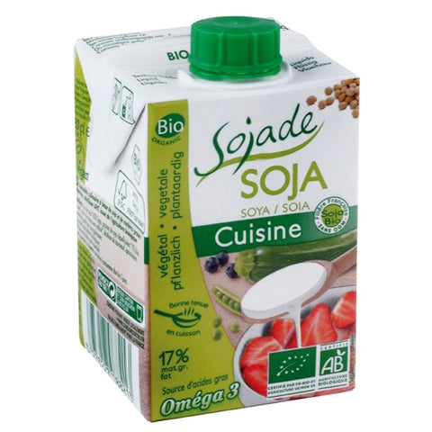 Comprar online CREMA PARA COCINAR DE SOJA BIO 200 gr de SOJADE. Imagen 1
