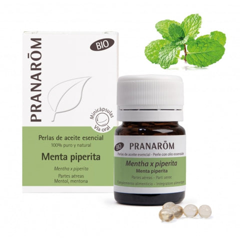 Comprar online A ESENCIAL MENTA PIPERITA PARTES AEREAS BIO 60 MIN de PRANAROM. Imagen 1