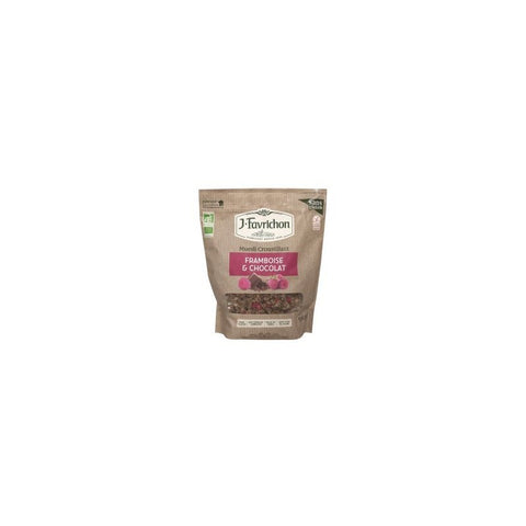 Comprar online CRUNCHY MUESLI FRAMBUESA Y CHOCOLATE 375 gr de FAVRICHON. Imagen 1