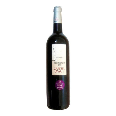 Comprar online VINO CABERNET SAUVIGNON 2010 C.A. 75 CL de CASTELL D'. Imagen 1