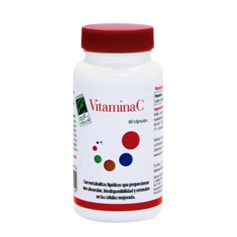 Comprar online VITAMINA C 60 Caps de CIEN X CIEN NATURAL. Imagen 1