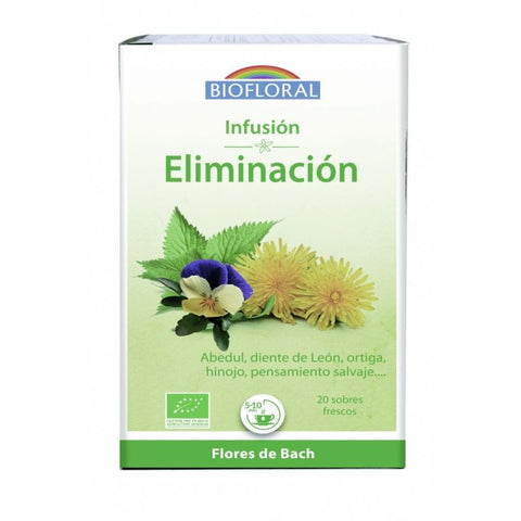 Comprar online INFUSION ELIMINACION BIO X 20 SOBRES 24 GR de BIOFLORAL. Imagen 1
