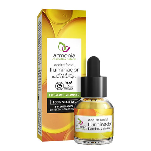 Comprar online ACEITE FACIAL  ILUMINADOR 15 ml de ARMONIA. Imagen 1