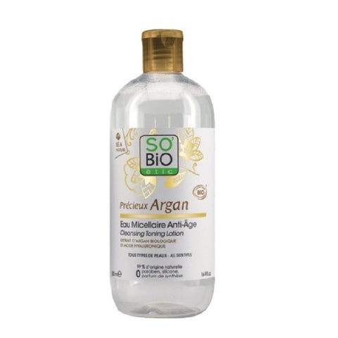 Comprar online AGUA MICELAR ANTIEDAD ACIDO HIALURONICO & ARGAN BI de SOBIO. Imagen 1