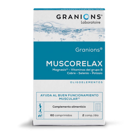 Comprar online GRANIONS MUSCORELAX 60 Comp de GRANIONS. Imagen 1